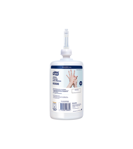 TORK JABON LIQUIDO SUAVE X 1000 CC  REF 805 06